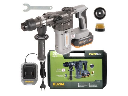 Akumulátorové vŕtacie kladivo Procraft Industrial HD20A | HD20A 1