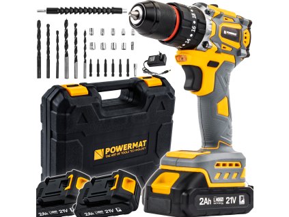 AKUMULÁTOROVÝ SKRUTKOVAČ PM-WA-21V-2M 1