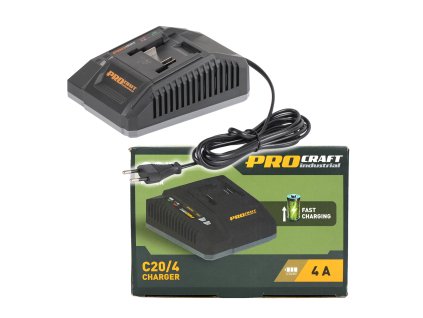 Nabíjačka pre 20V Li-ion akumulátor Procraft Industrial C20/4 | C20/4 1