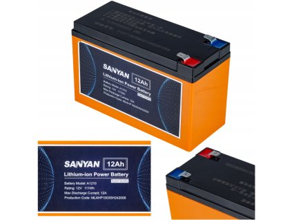 LIION bateria 12V 12AH 0