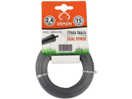 monofil 2,4 mm*15 m okrúhly/pancierovaný 1