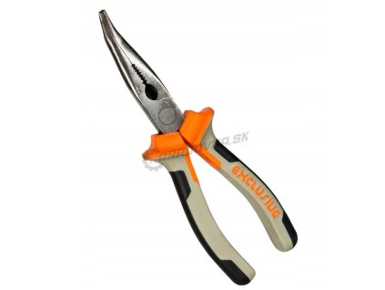 RICHMANN C7069 Kliešte ploché predĺžené vyhnuté 200mm