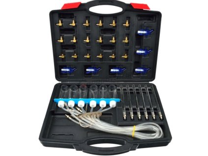 Tester vstrekovačov COMMON RAIL diesel s adaptérmi