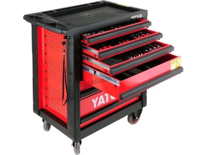 YATO YT-5530 Dielenský vozík s náradím 177ks - PROFI
