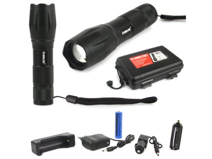 DOBÍJACIA LED BATERKA XML-T6 MAR-POL 1