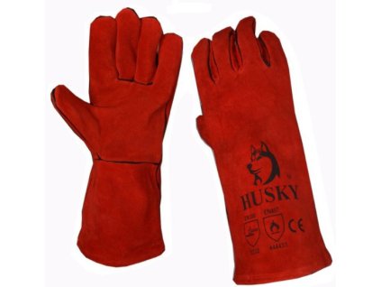 Zváračské rukavice HUSKY, pre MIG alebo MMA