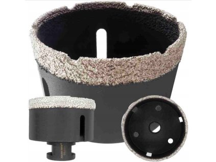 Korunkový diamantový vykružovák 68mm na dlažbu, gres a betón M14