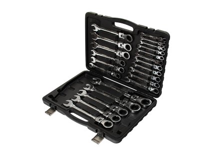 OTVORENÉ KĽÚČE S RAČŇOU 22 ks/ rozbitý/ plastový kufrík 1