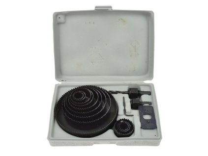 GEKO G30004 Vykružovacie vrtáky do dreva a sadrokartónu 19-127mm