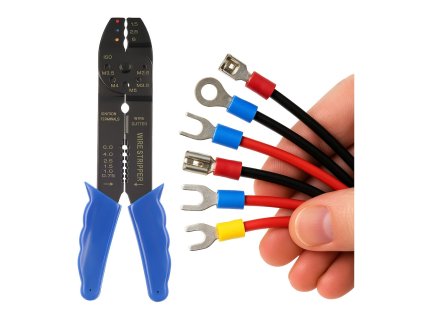GEKO G01771 Krimpovacie kliešte 8"
