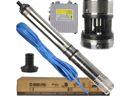 Reproduktorové čerpadlo 4QJD 0,9 kW + ovládací panel 1