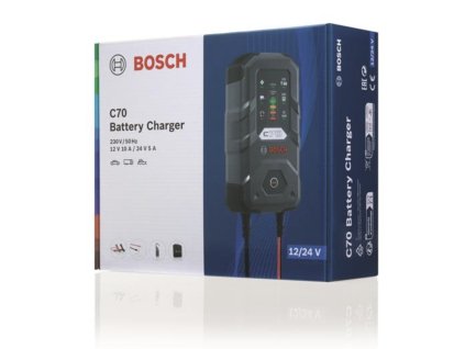BOSCH C70 12/24V Automatická autonabíjačka 10Ah