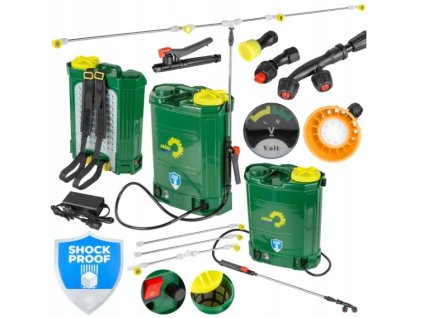 GRUNE GES16 AKU postrekovač 16L, 12V, 12Ah