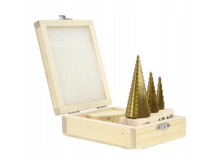 SADA KROKOVÝCH VRTÁKOV 3KS 1