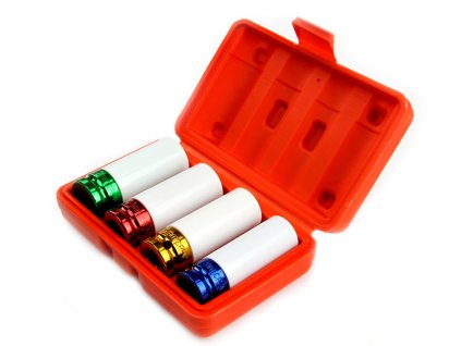 Sada 1/2" (17,19,21,22 mm) JYC/ALUFEL SOCKETS 1