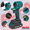 AL-FA ALNWB-21BL AKU multifunkčné zariadenie 7v1 21V 2x2.0 Ah