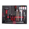 SERVISNÁ TABUĽA 7-DRAWERS MAR-POL 263 ks. M66602 23