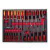 SERVISNÁ TABUĽA 7-DRAWERS MAR-POL 263 ks. M66602 25