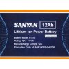 LIION bateria 12V 12AH 4