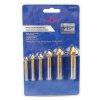 Falon-Tech FT200807 Sada zahlbovacích vrtákov HSS 3-8mm 6ks