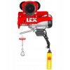 LEX LXEH800TW Elektrický lanový navijak s posuvom 400/800kg