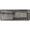 Richmann C1207 Sada bitov IMBUS H4-H14, TORX T20-T70 a E4-E24, oceľ S2, 55ks - vložka