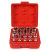 SADA KĽÚČOV TORX E4 - E24 / 1/2"+ 3/8" + 1/4" M66422 1