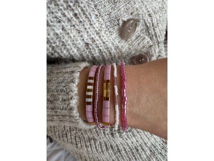 Set Miyuki Rose gold