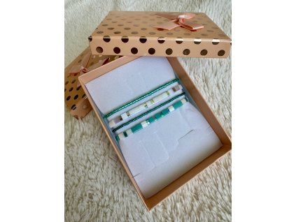 Set Miyuki náramků Tyrkysový