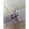 Set Miyuki náramků Pink silver3