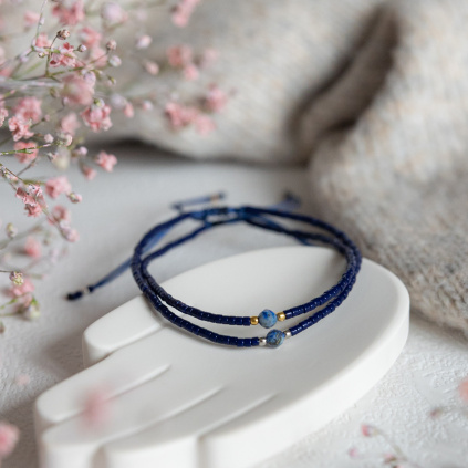 rokajlovy naramek lapis lazuli