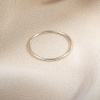 Tenky hladky prstynek basic stribrny 1