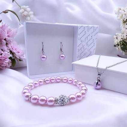 dárková sada pearls rose