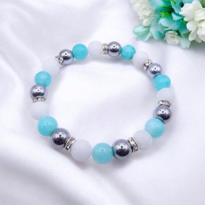 amazonit, jadeit, hematit