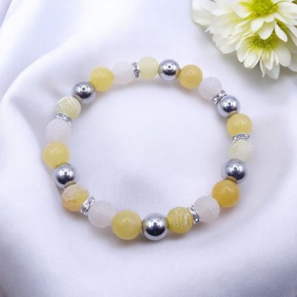 achat,kalcit,hematit