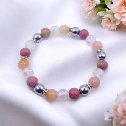 opál+kristal+rodonit+hematit