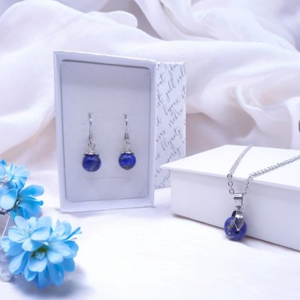 dárková sada lapis lazuli