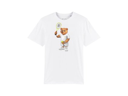 bT Shirt white 145 CXLV THE TENNIS CHAMPION
