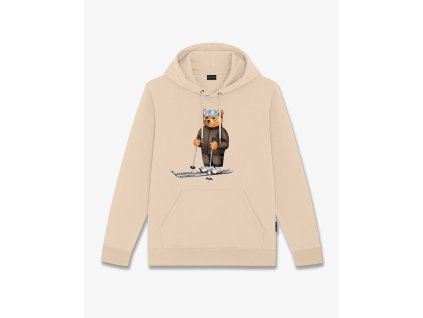 Gros Hoodie Filou VCIII sand brown front