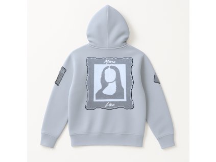 Mikina s potiskem "Mona Lisa"