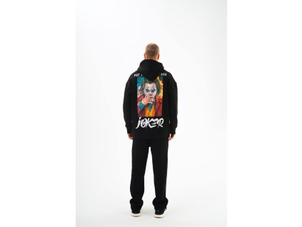 Mikina Joker Put on Happy face černá