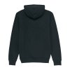 baron filou fairtrade organic hoodie black bear back
