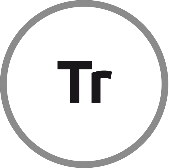 Thread Tr: ISO Metric trapezoidal coarse thread