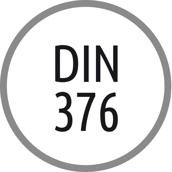 Tap standard: DIN 376