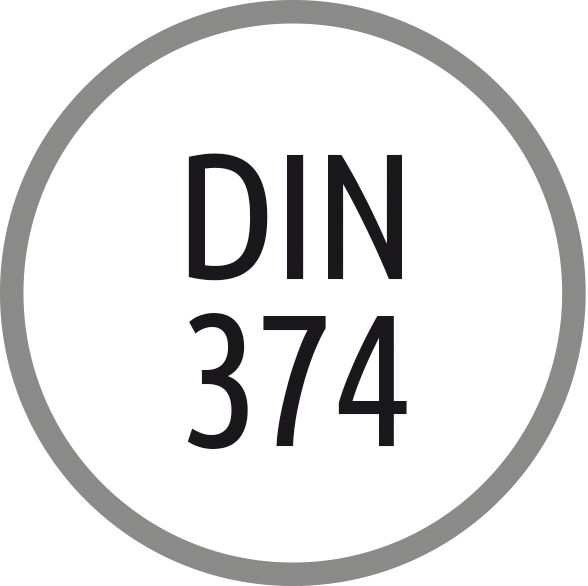 Tap standard: DIN 374