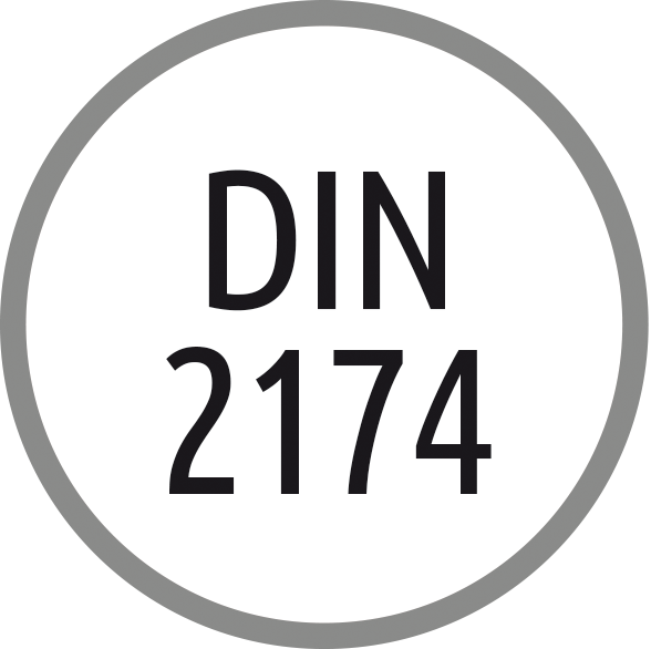 Tap standard: DIN 2174