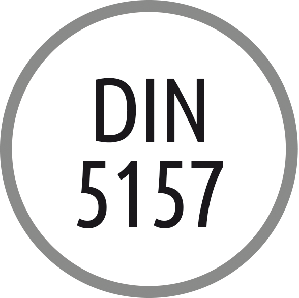 Tap standard: DIN 5157