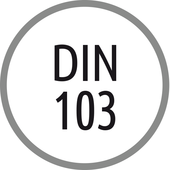 Thread standard: DIN 103