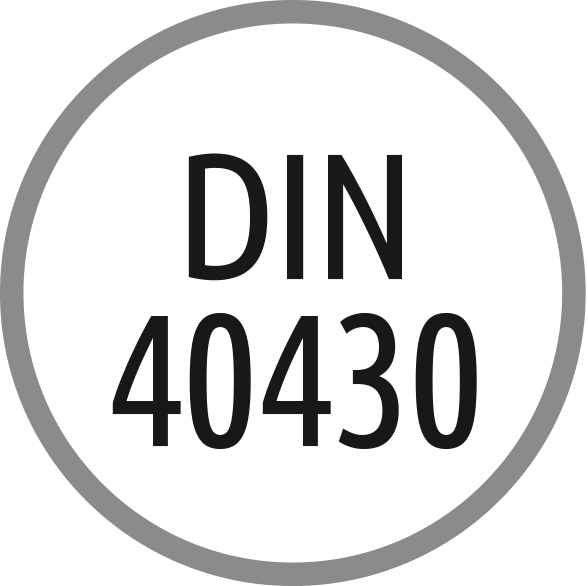 Thread standard: DIN 40430