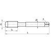 4320NXFX - Machine tap with right-hand spiral flutes 45° (Variant M 12x1,75 6H )